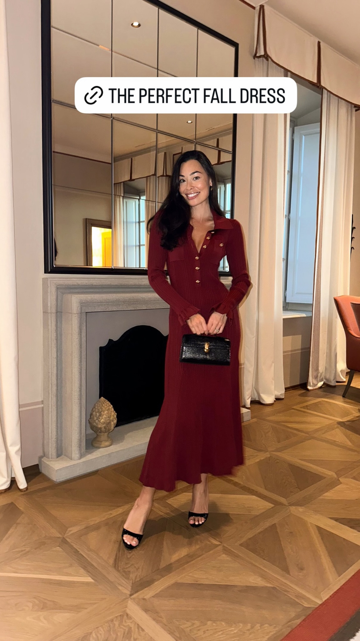 Burgundy red dress, holiday dress. 

#LTKSeasonal #LTKStyleTip #LTKParties