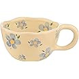 VanEnjoy Ceramic Cup, Cute Coffee Mug, Strawberry Mug, Aesthetic Coffee Mug, Retro Flower Mug, Ce... | Amazon (US)