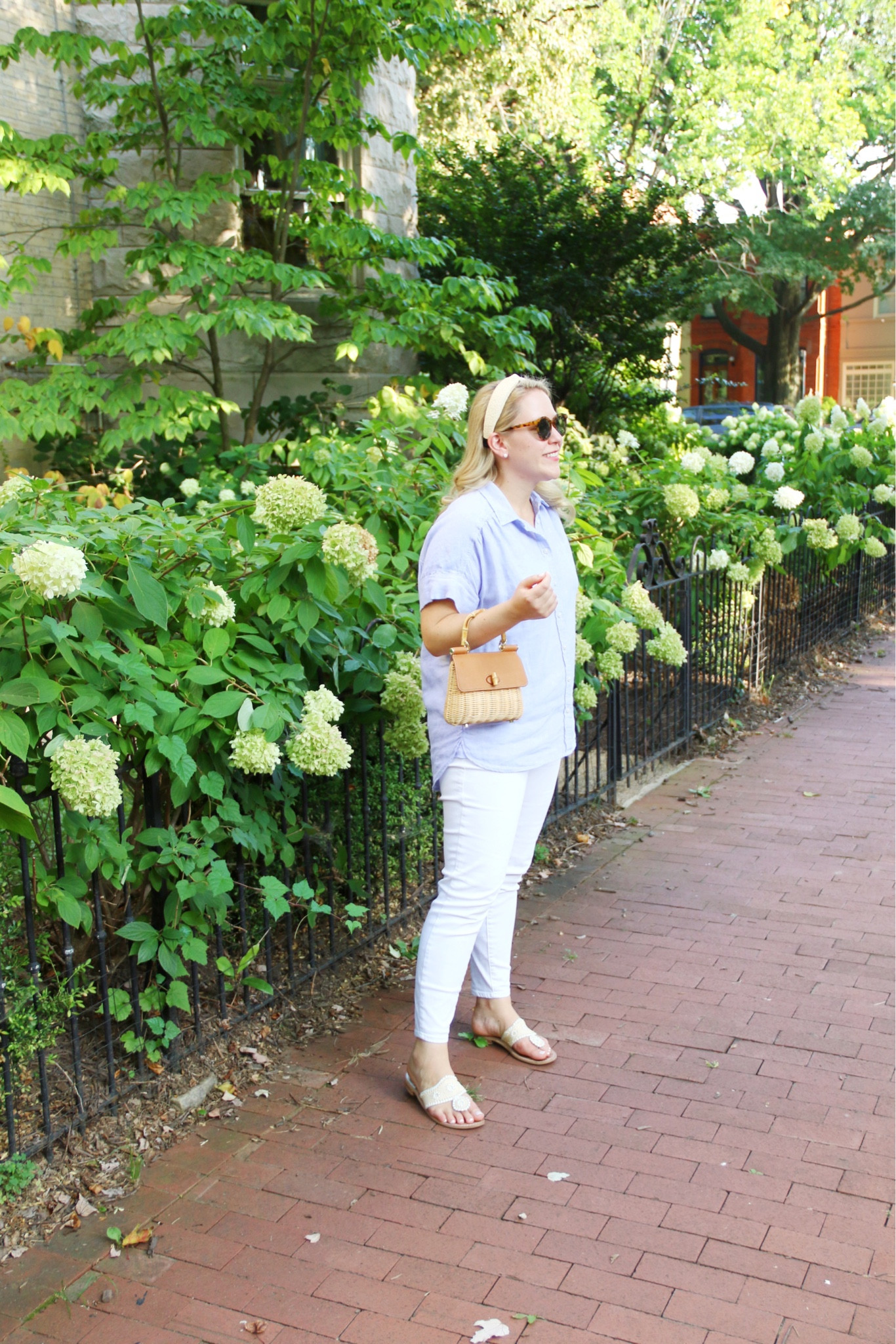 My favorite breezy linen outfit for those late, humid summer days 

#LTKunder100 #LTKSeasonal #LTKunder50