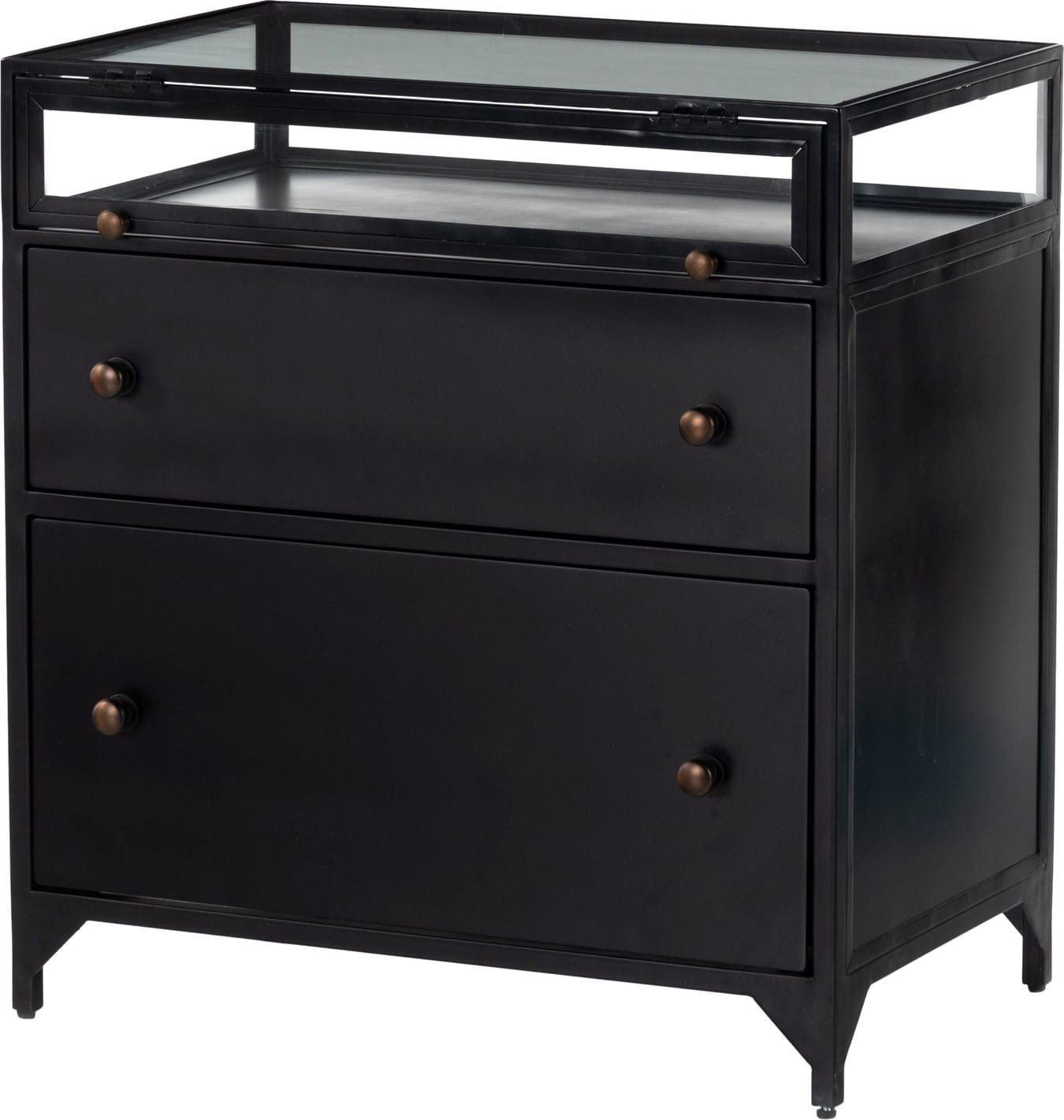 Shadow Box Nightstand | Layla Grayce