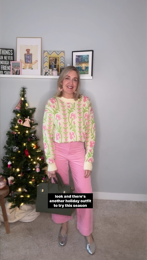 🎄NEW SERIES 🎄12 Days of Holiday Outfits- Day 7.

Don’t like to wear red and green together? Try pink and green for a refreshing change. This cozy sweater still has the holiday and winter vibe with the fair isle pattern.

Holiday outfit, holiday sweater, holiday style inspiration, affordable outfit, fair isle sweater, holiday party outfit

#LTKWatchNow #LTKHoliday #LTKSeasonal