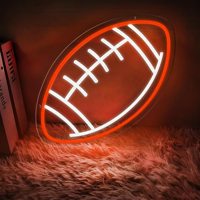 Football Gifts Football Neon Signs Christmas Gifts for Grandkids Led Lights for Bedroom for Footb... | Amazon (US)