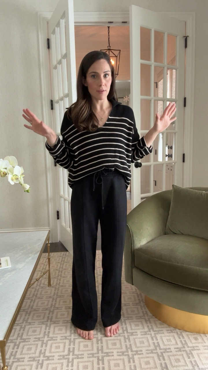 Comfortable work from home outfit! 

Pants not linked are from Zara! 

#LTKMostLoved #LTKfindsunder100