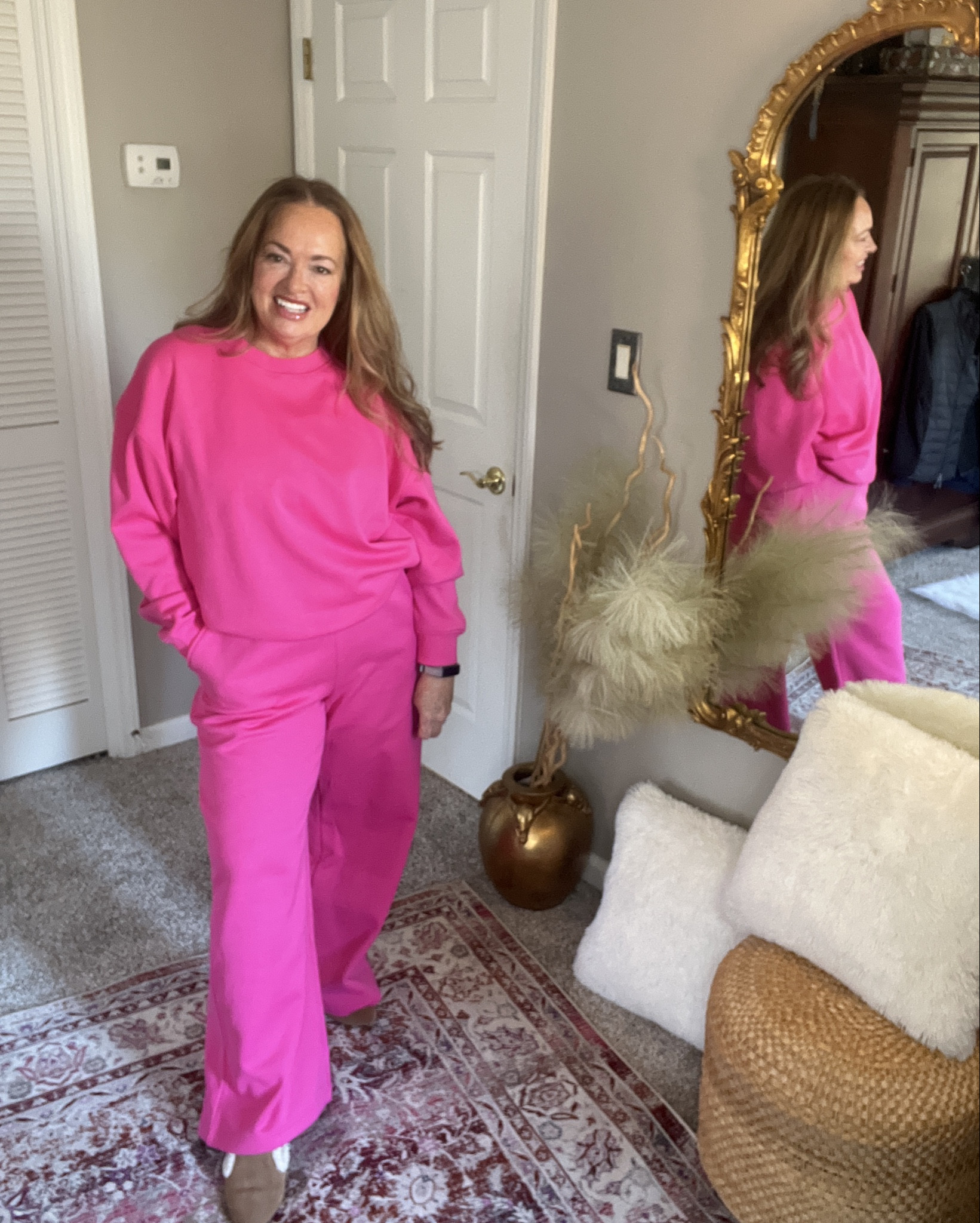 A brilliant bright pink sweatshirt #fableticspartner and matching wide leg pants. Also the matching sports bra. @fabletics. 



SIGN UP FOR The VIP MEMBERSHIP- you'll get 20-50% off everything, always.

SKIP THE MONTH! Skip between the Ist and 5th of the month and you skip as often as you like


Get ACCESS TO THE FABLETICS FIT APP ($15 value/month). With Fabletics FIT, VIP members get access to workouts from top-tier trainers and instructors. 100's of new workouts uploaded weekly. Fabletics brings new monthly collections with styles launching every
week in sizes ranging from XXS-4X. A Fit for EVERY BODY.


About the Brand
WE HAVE A VISION TO CHANGE THE INDUSTRY; Gym, work, and everything in-between. Our product is made to elevate your game, no matter how you move. Everyone gets to play. We believe movement should be fun for everyone and every body — and that fashion-forward, high-performance activewear should be accessible. With Fabletics, it's your world, leveled up. WITH OVER 2.3 MILLION MEMBERS AND COUNTING, our community has been our biggest advocate and at the heart of everything we do. Without them, we wouldn't exist. WE ARE MANIACAL ABOUT OUR PRODUCTS...Spoiler alert: Pursuing our mission has taken us to incredible places since 2013. We've got millions of members, 95 global retail locations, a CarbonNeutral® certification, and an expansion into both Men's Activewear and Scrubs to prove it. And this is just the beginning.

#LTKActive #LTKTravel #LTKselfcare