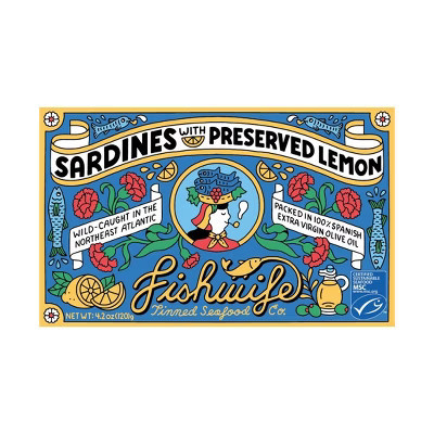 Fishwife Sardines with Preserved Lemon - 4.2oz | Target