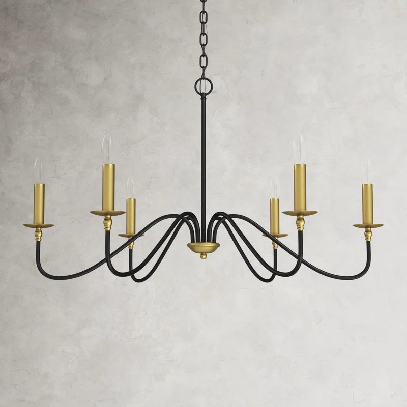 Ableton 6 - Light Dimmable Classic / Traditional Chandelier | Wayfair North America