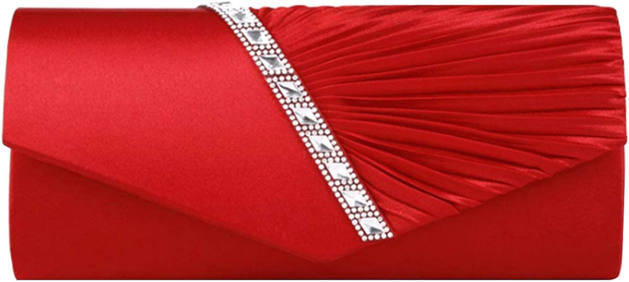 Goclothod Evening Clutch Handbag Women Fashion Crossbody Shoulder Bag Chain Purse | Amazon (US)