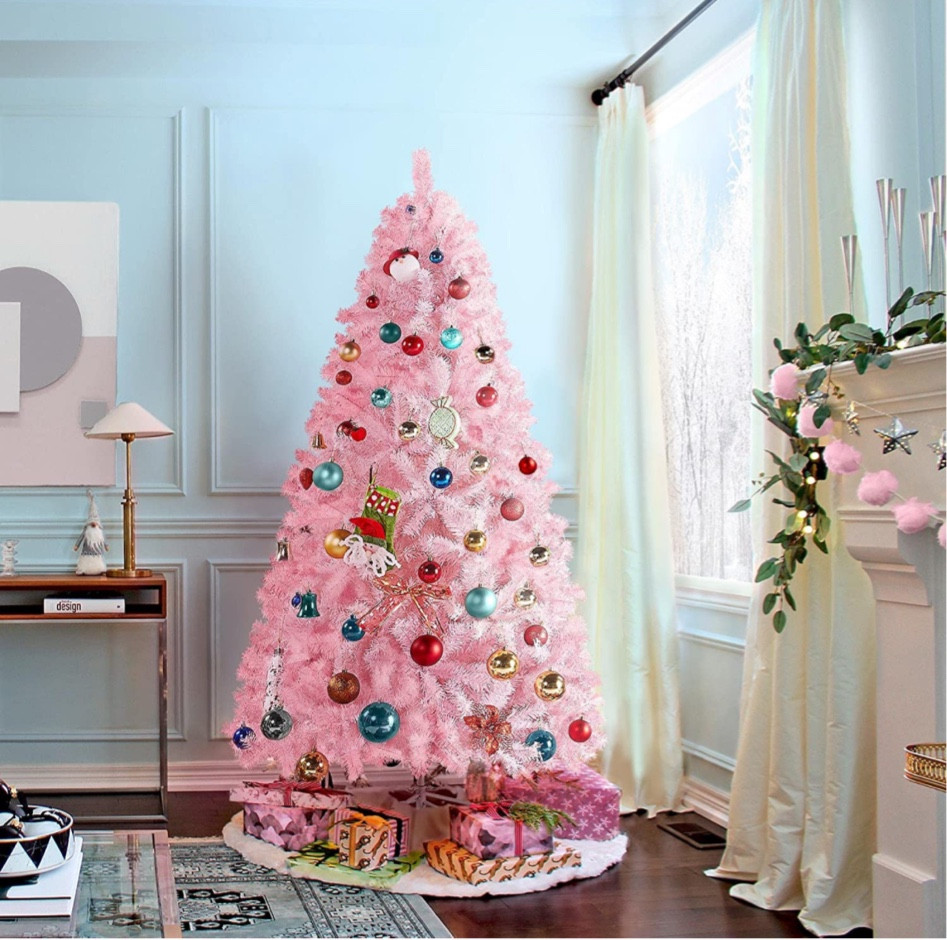 Pink Christmas tree aesthetic trend 

#LTKSeasonal #LTKFind #LTKHoliday
