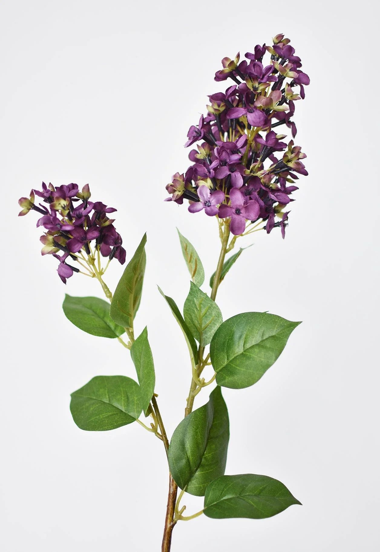 28.5" Faux Dark Purple English Lilac Stem | HouseFloral