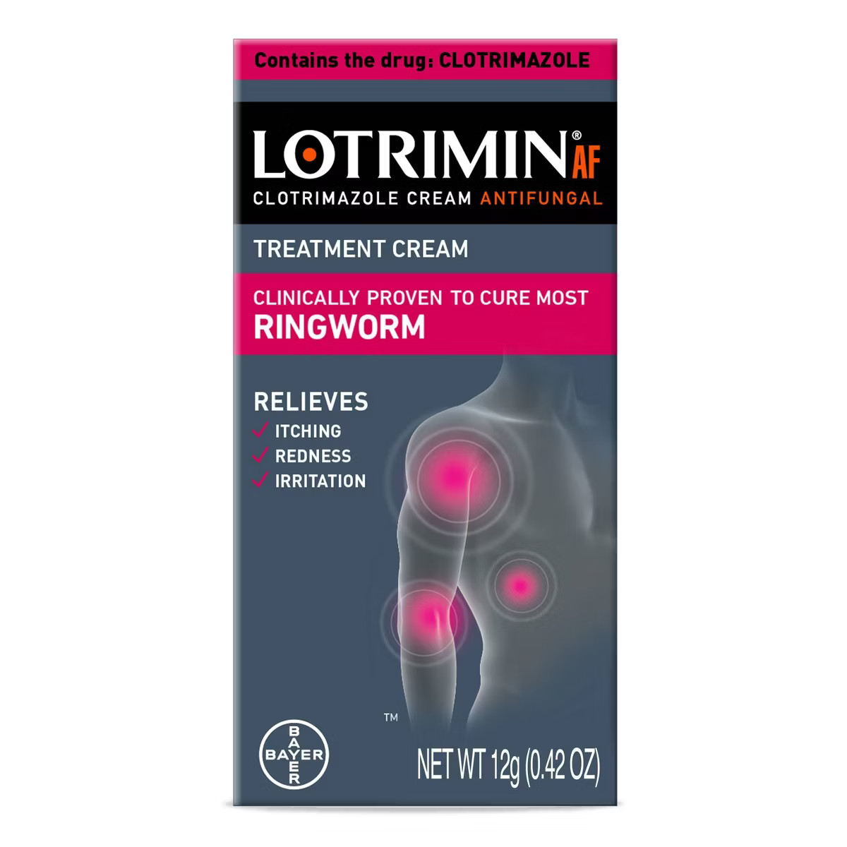 Lotrimin Antifungal Cream for Ringworm Care - .42oz | Target