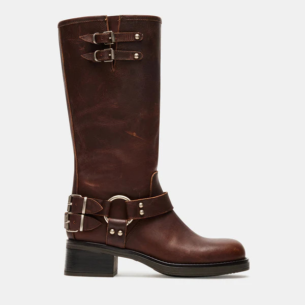 ASTOR BROWN LEATHER | Steve Madden (Canada)
