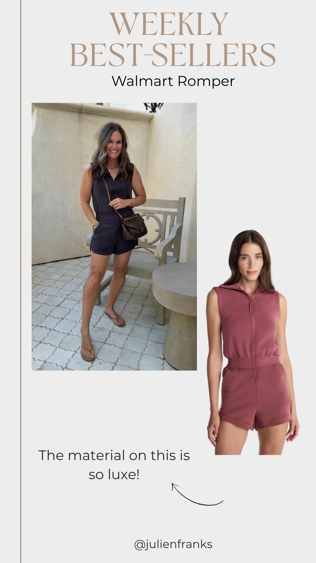 I’ve been seriously loving this romper from Walmart! It’s so breathable and easy to throw on!

#LTKgrwm #LTKfitnessgoals #LTKootd