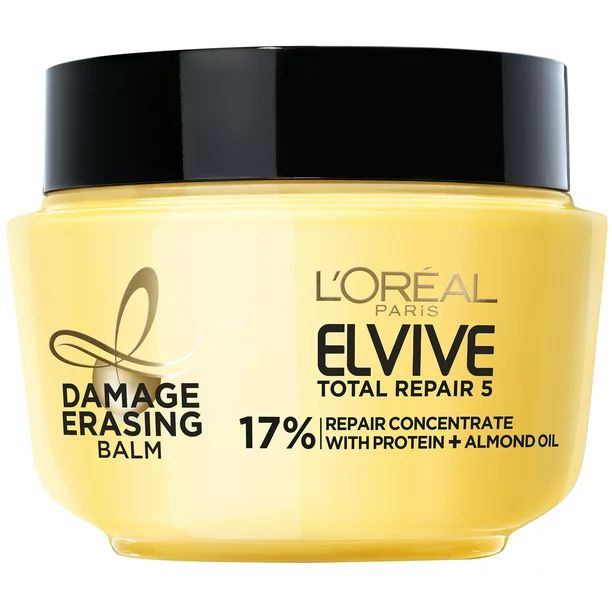 L'Oreal Paris Elvive Total Repair 5 Damage Erasing Balm Rinse Treatment, 8.5 fl. oz. - Walmart.co... | Walmart (US)