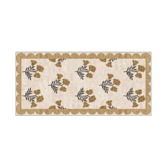 Front Door Mat Indoor Entrance - 90 x 60cm Floral Washable Layered Doormat Outdoor Entrance Porch... | Walmart (US)