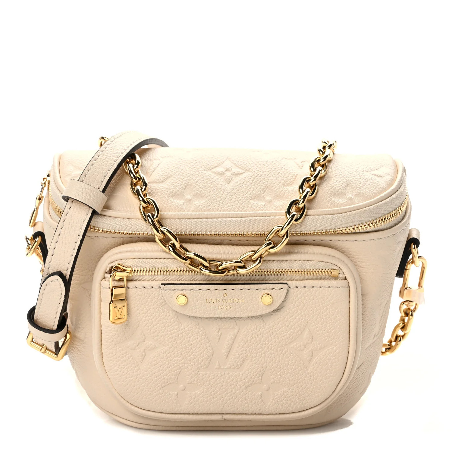 Louis Vuitton Empreinte Mini Bumbag Cream | FASHIONPHILE (US)