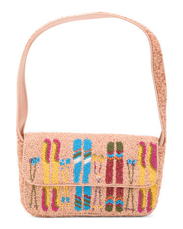 Beaded Sundown Bag for Women | Leather | Marshalls