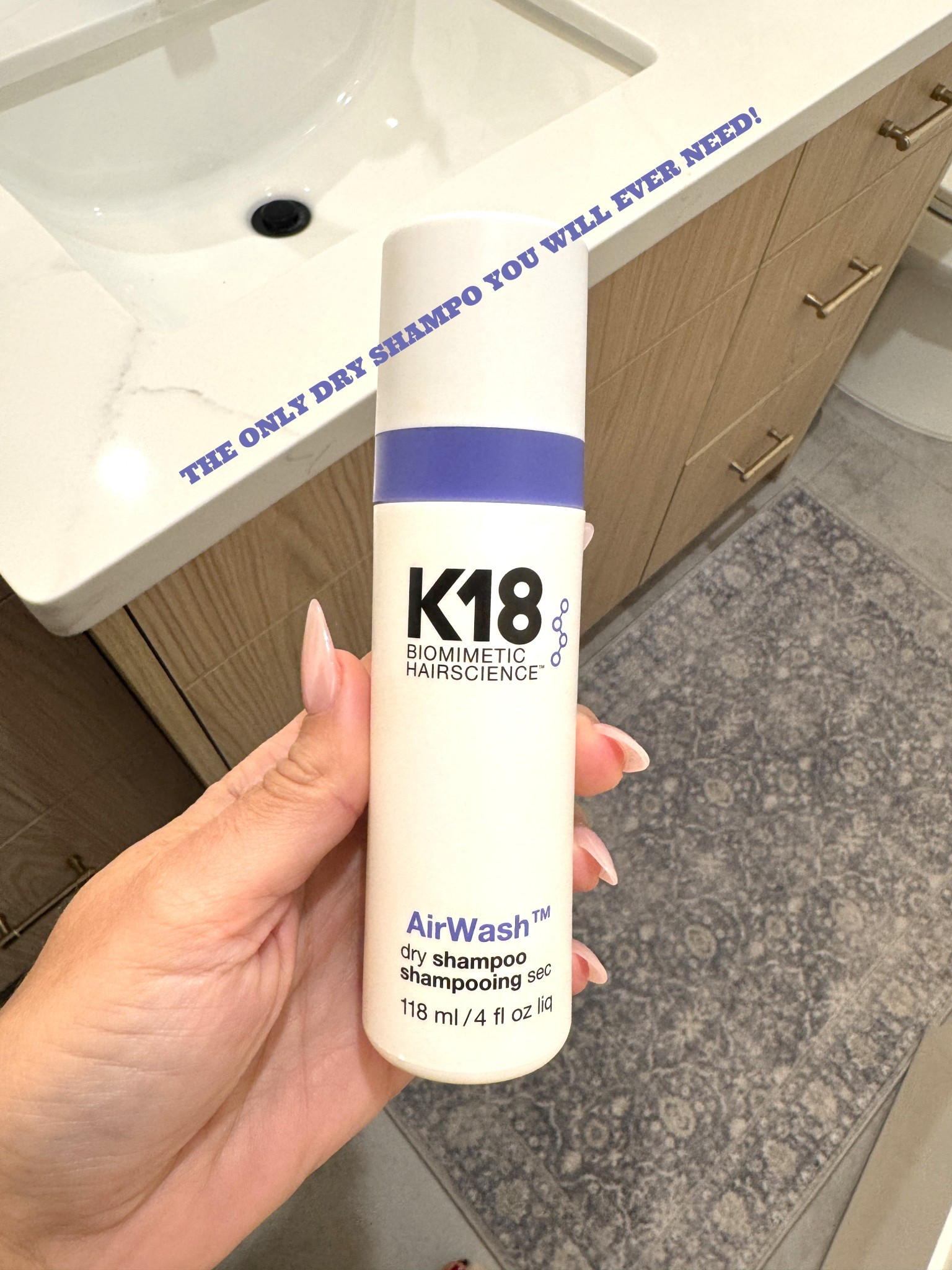 If you’re ever going to invest in a dry shampoo, make it this one. My hair literally lasts for days after the first use. It’s the only formula I’ve found that actually works without trapping odors.

#LTKmomlife #LTKmorningroutine #LTKgrwm