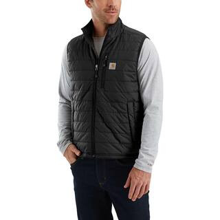 Carhartt Men's Large Black Cordura Nylon Gilliam Vest 102286-001 - The Home Depot | The Home Depot