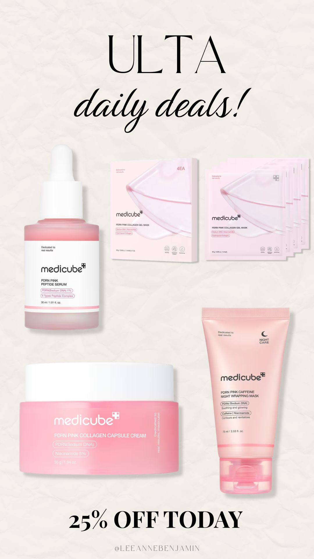 Todays daily deals at Ulta- these are some of my favorite skincare products! 
 

 #LTKselfcare #LTKSaleAlert #LTKBeauty