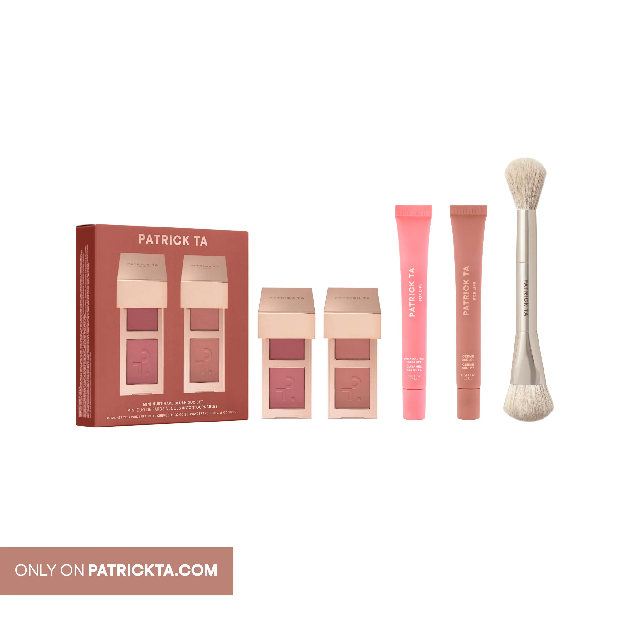 Mini Blush & Lip Balm Set | Patrick Ta Beauty