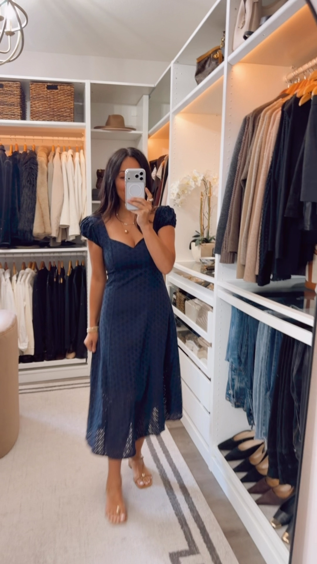 Love the fit of the dress.. it has back smocking so makes the fit easy. Fits TTS wearing a small 

#LTKootd #LTKOver40