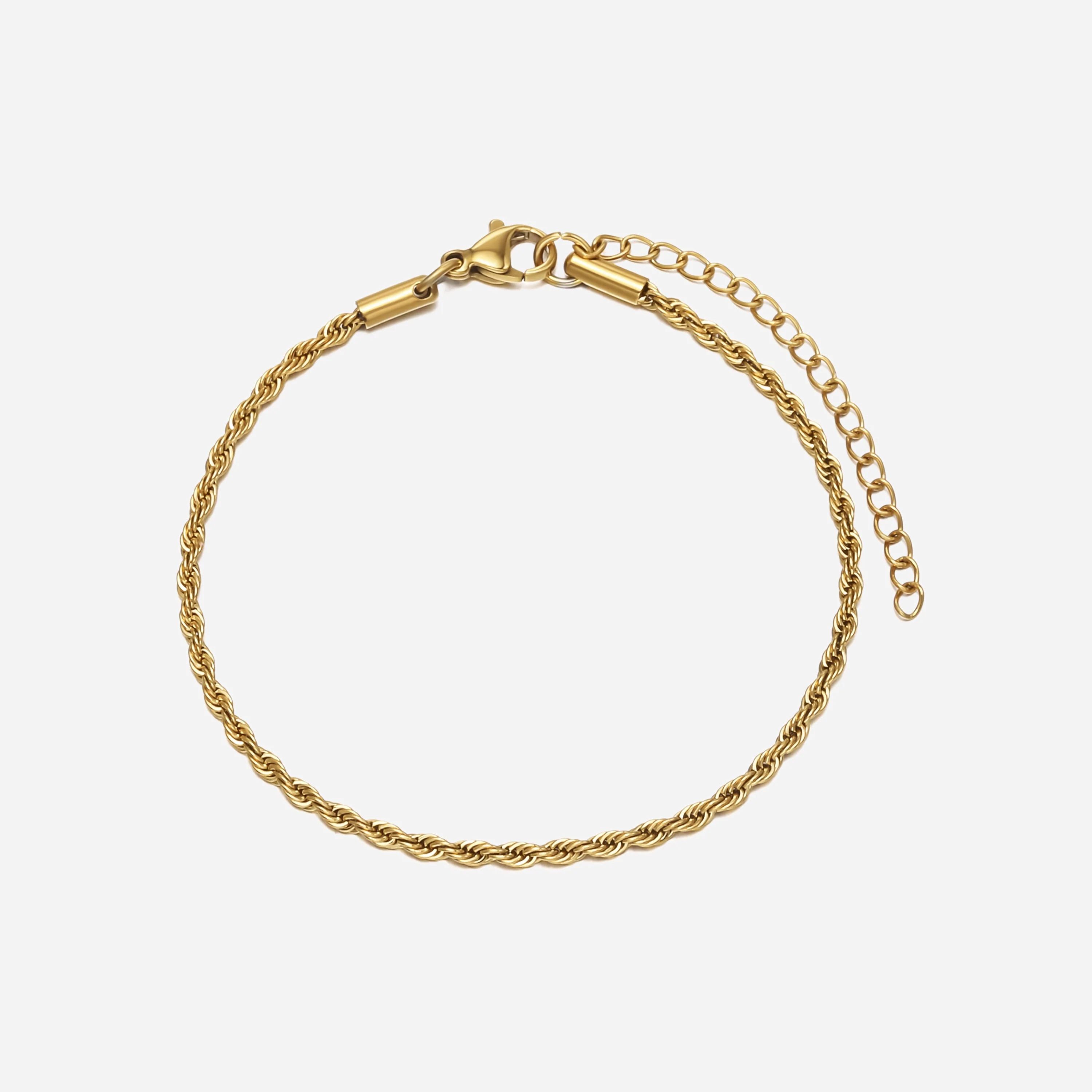 Abby Singapore Rope Chain Bracelet | Victoria Emerson