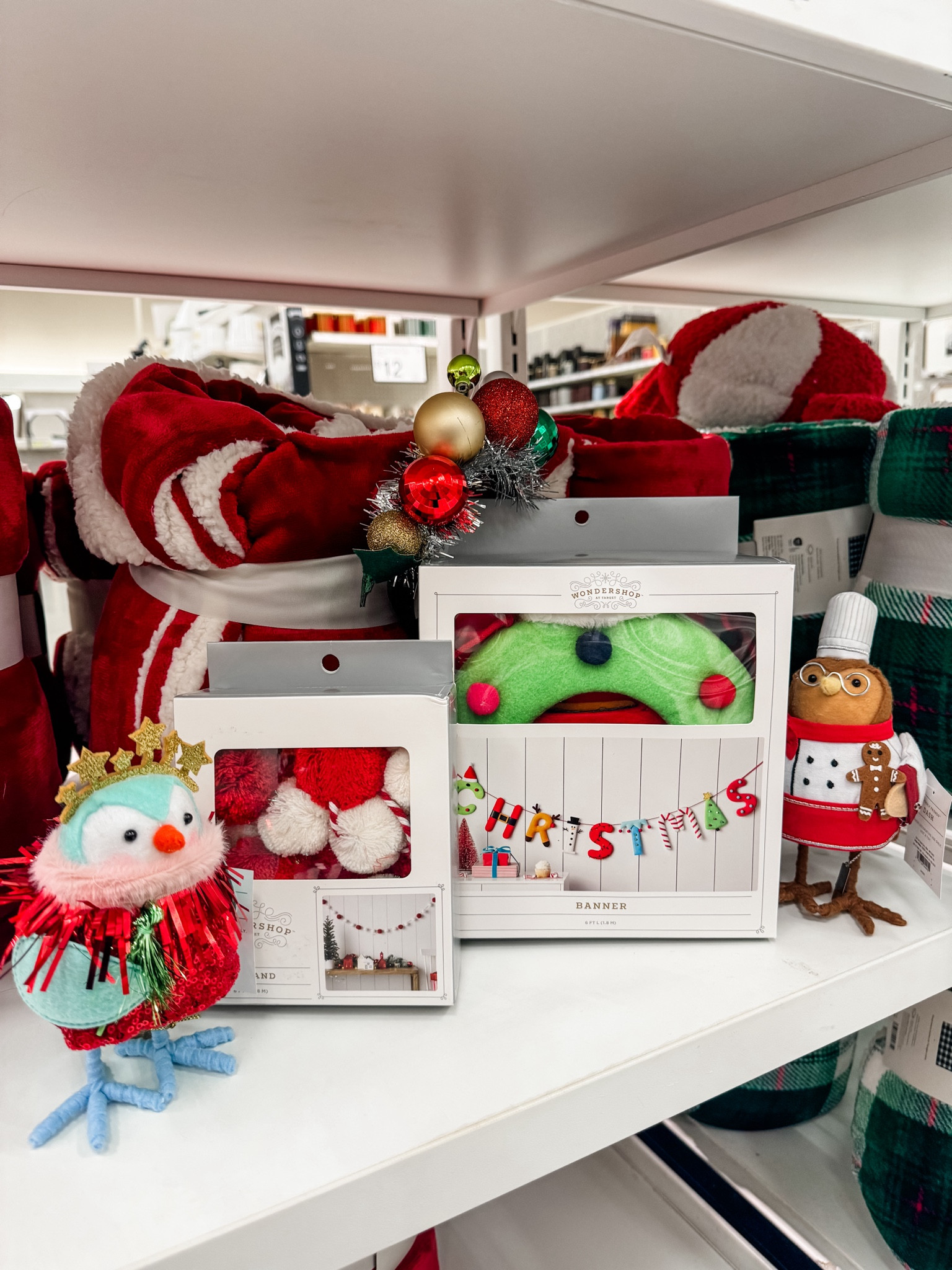 Teacher friends, these are the cutest finds for a festive classroom! 🧑‍🏫🎄 Target's Wondershop section is stocked with adorable banners, garlands, and fun characters (hello, chef owl! 🦉) that are easy to put up and totally budget-friendly. Time to make the room merry! Everything is linked!
#LTKHoliday #LTKHome #TeacherLife #ClassroomDecor #TargetFinds #Wondershop #ChristmasDecor #BudgetFriendlyDecor

#LTKHoliday