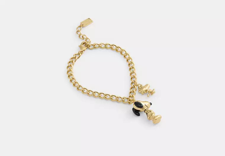 Coach X Peanuts Snoopy And Woodstock Charm Bracelet | Coach Outlet US