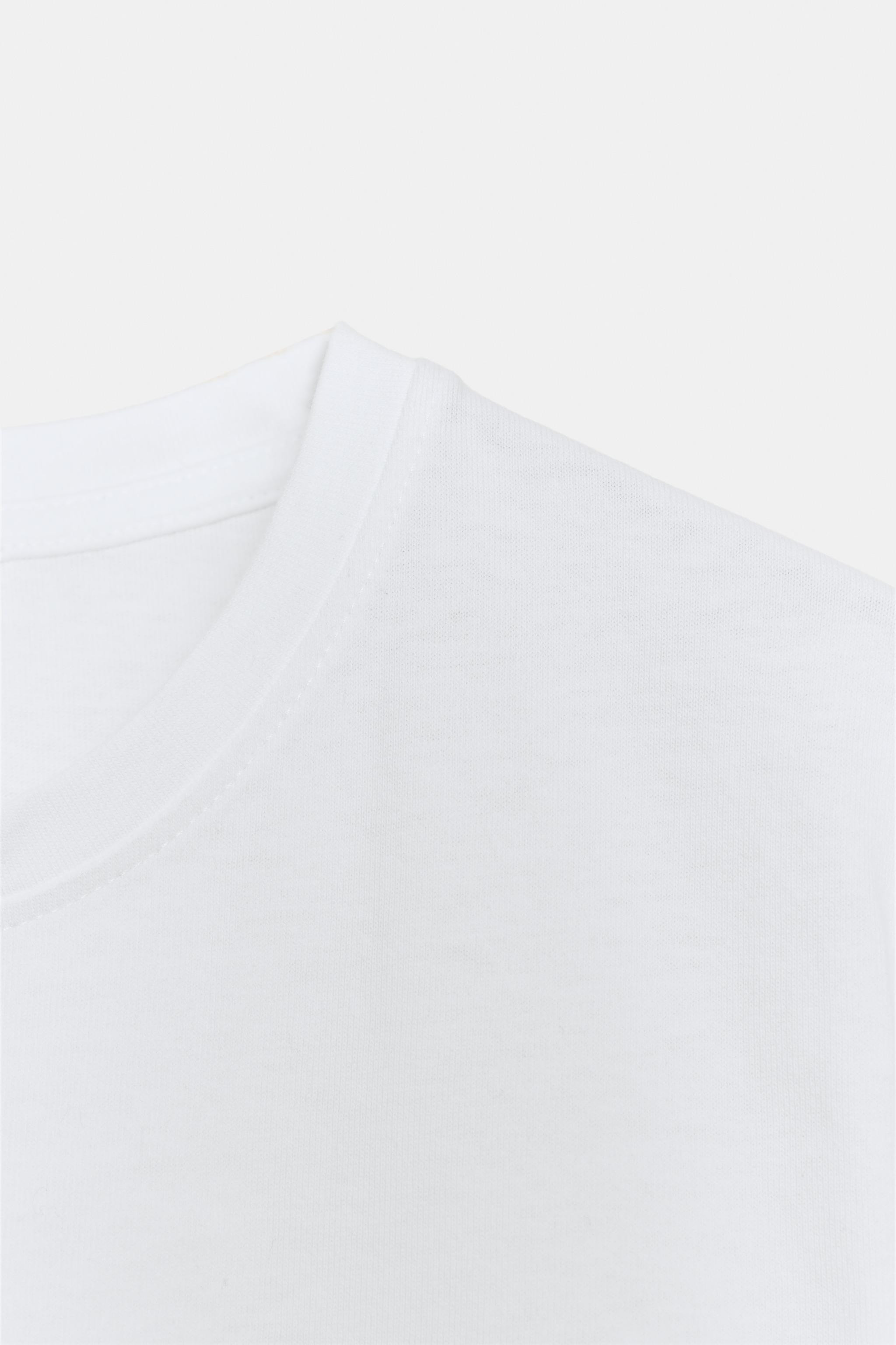 RUSTIC COTTON T-SHIRT | Zara US