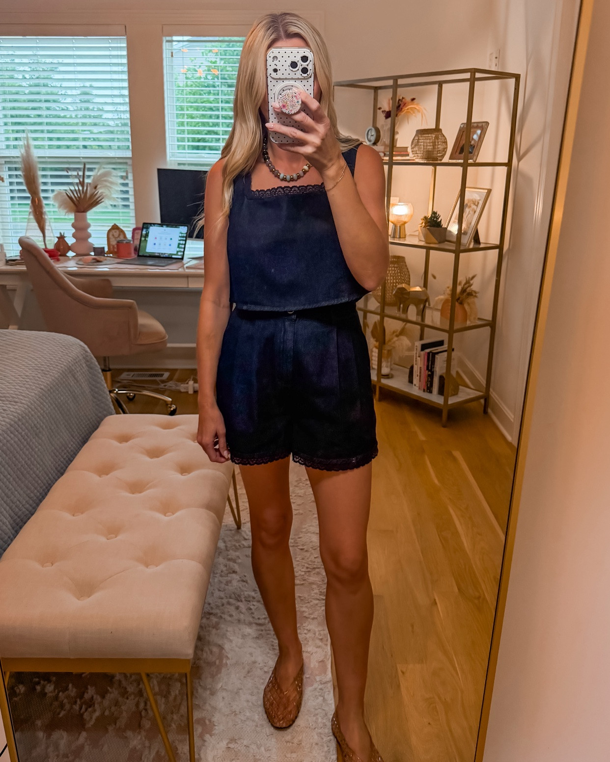 Cutest denim two piece short and tank set from Zaydie Co Boutique

#LTKootd #LTKmomlife #LTKOver40