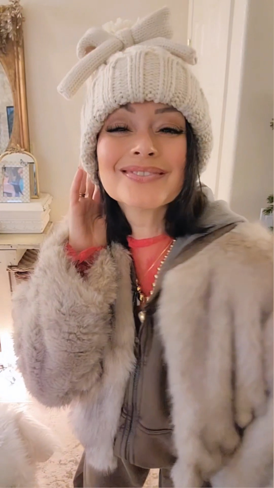 Makeup is Monat, message for deets. I’m wearing a size medium in the jumpsuit, coat & lace top. Super comfortable & perfect winter outfit.

#winteroutfit

#LTKSeasonal #LTKStyleTip #LTKHoliday