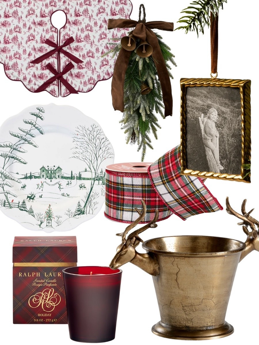 Traditional Christmas decor for a Ralph Lauren aesthetic✨ 

#LTKHome #LTKHoliday