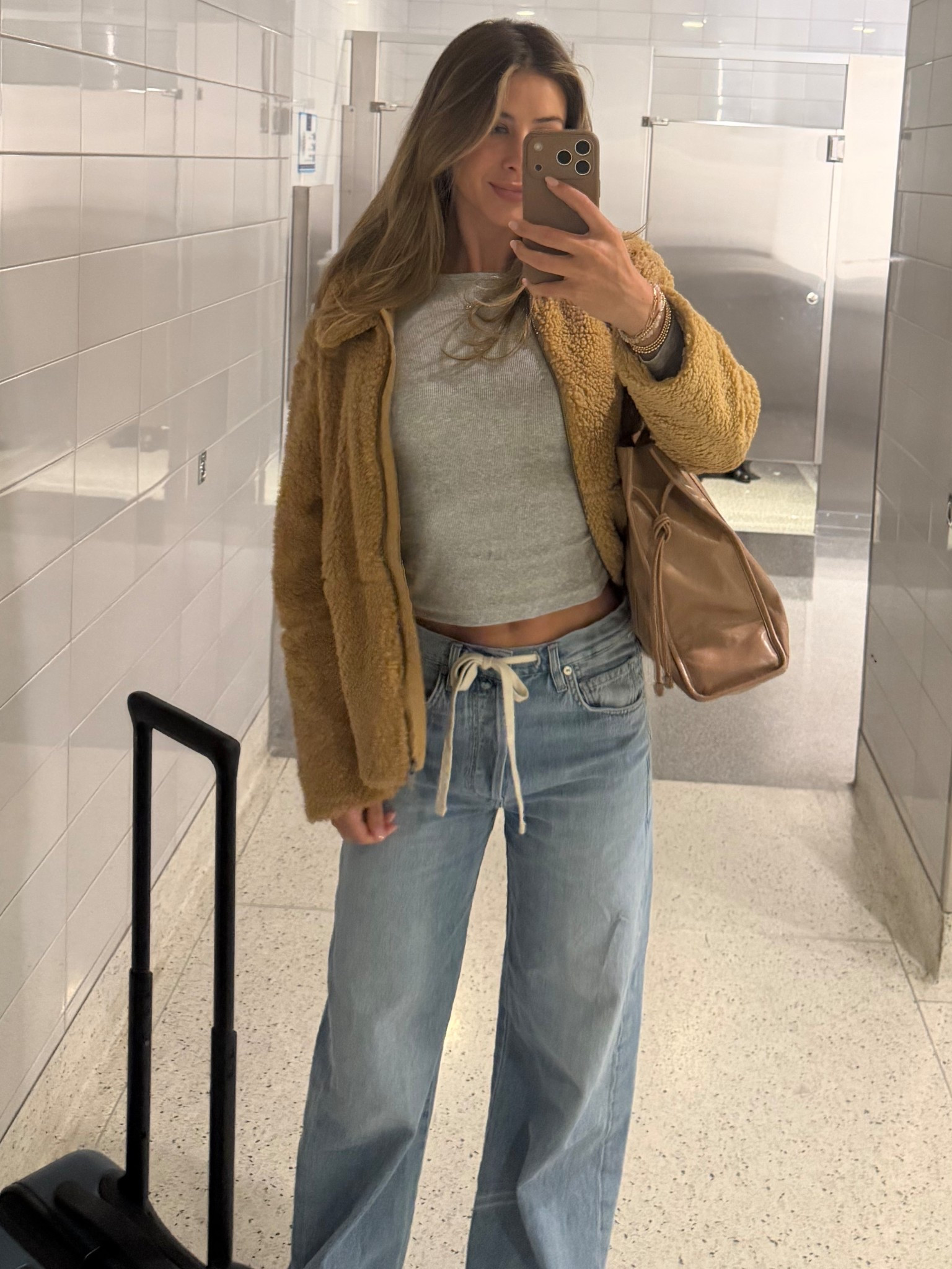 Airport travel OOTD