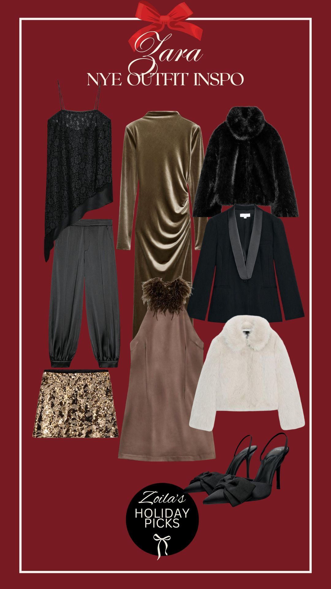 ZARA NYE Outfit inspo! 

 #LTKGiftGuide #LTKHoliday #LTKSeasonal