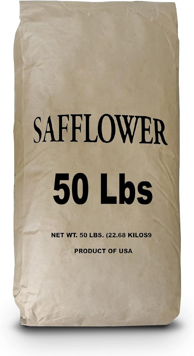 EasyGo Product Safflower Bird Seed Wild Bird Food – Great for Cardinals, Chickadees, Titmice, D... | Amazon (US)
