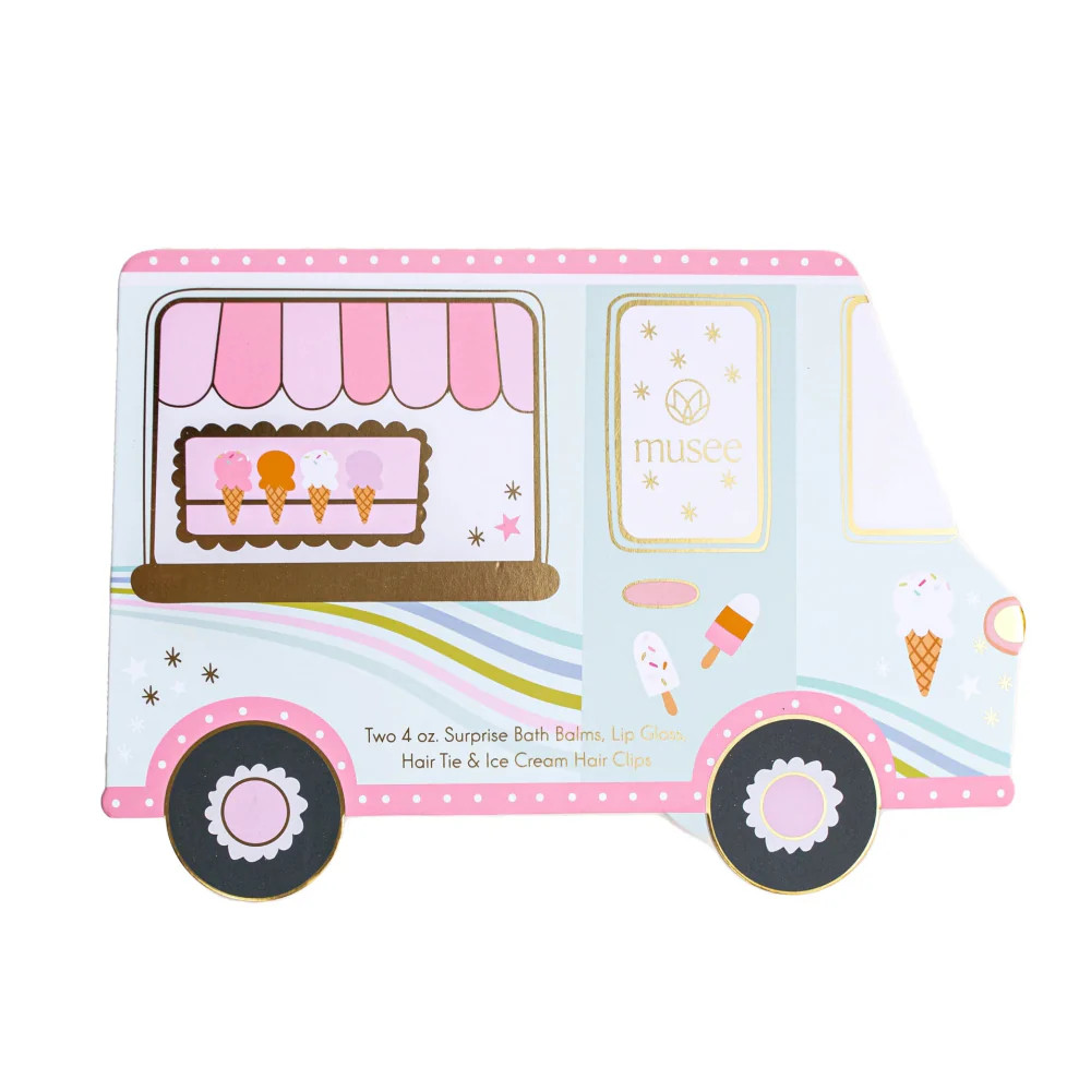 Musee Ice Cream Truck Mini Bath Balms Gift Set | Shop Sweet Lulu