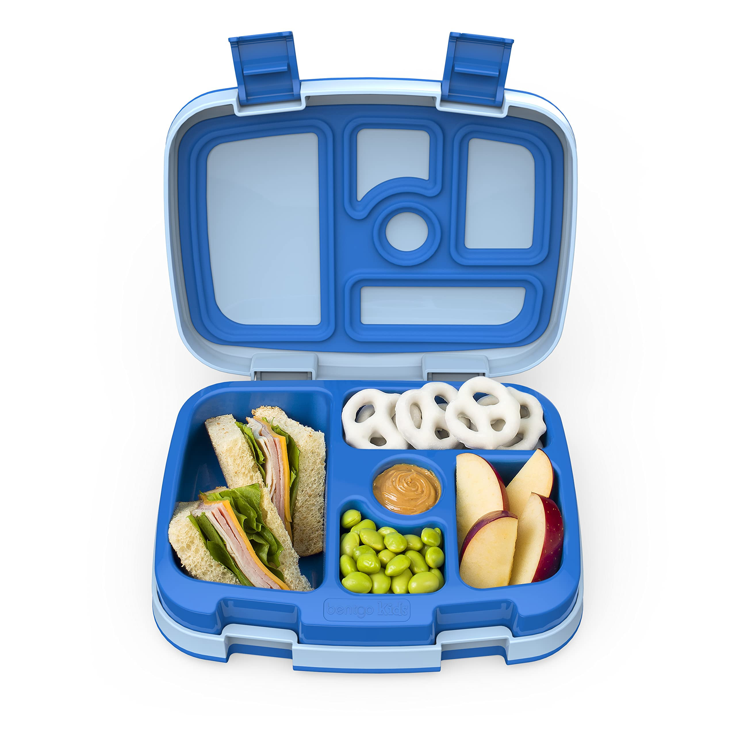 Bentgo® Kids Bento-Style 5-Compartment Lunch Box - Ideal Portion Sizes for Ages 3 to 7 - Leak-Pr... | Amazon (US)