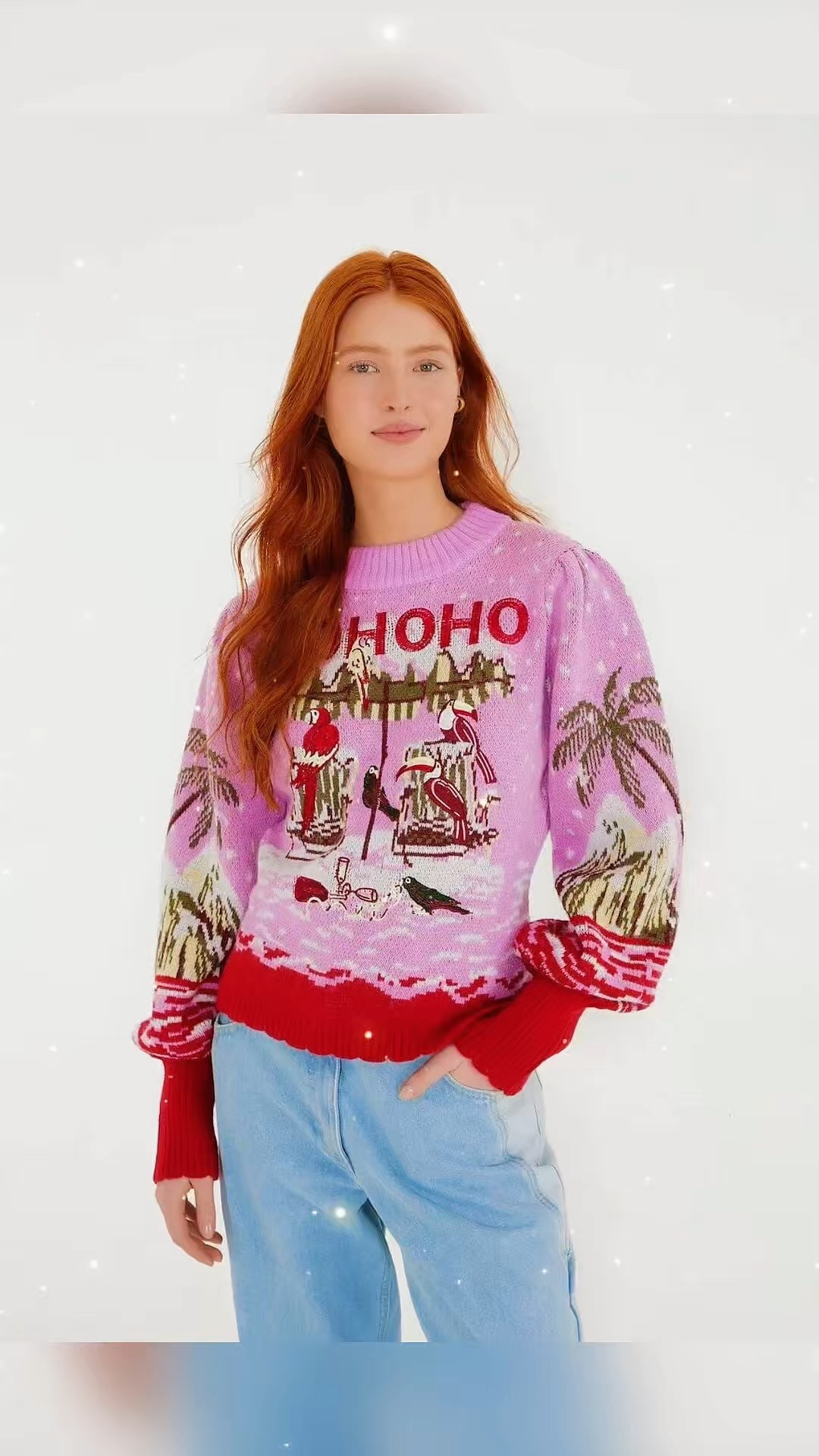 Farm Rio Red Holiday Sweater | Tropical Winter Style

A festive Farm Rio sweater with a tropical twist — bold red, playful motifs, and joyful details that feel like a warm-weather holiday. Perfect for resort escapes, winter travel, or adding color and personality to seasonal dressing.

#LTKTravel #LTKHoliday #LTKGiftGuide