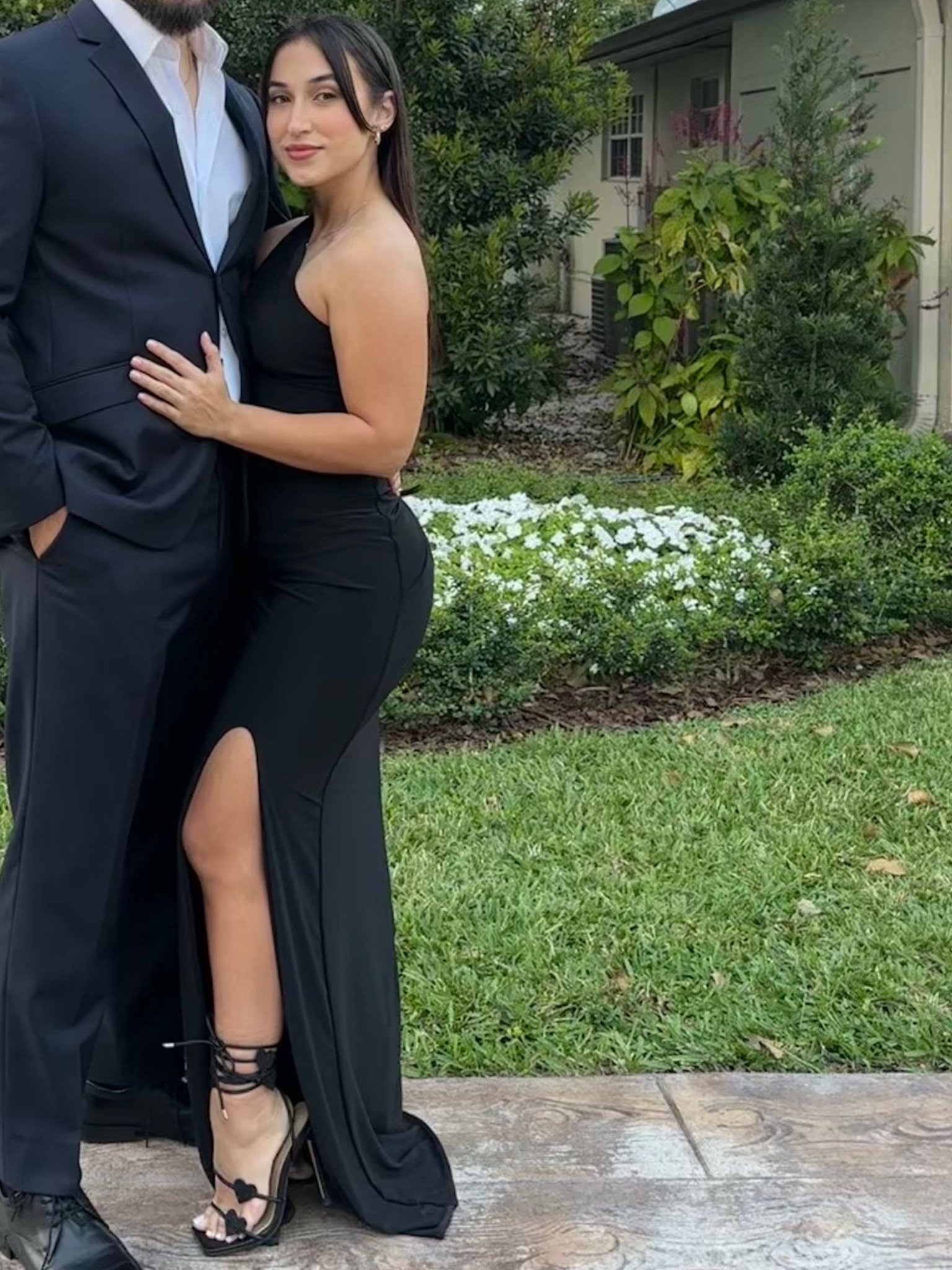 Dress and shoes linked 