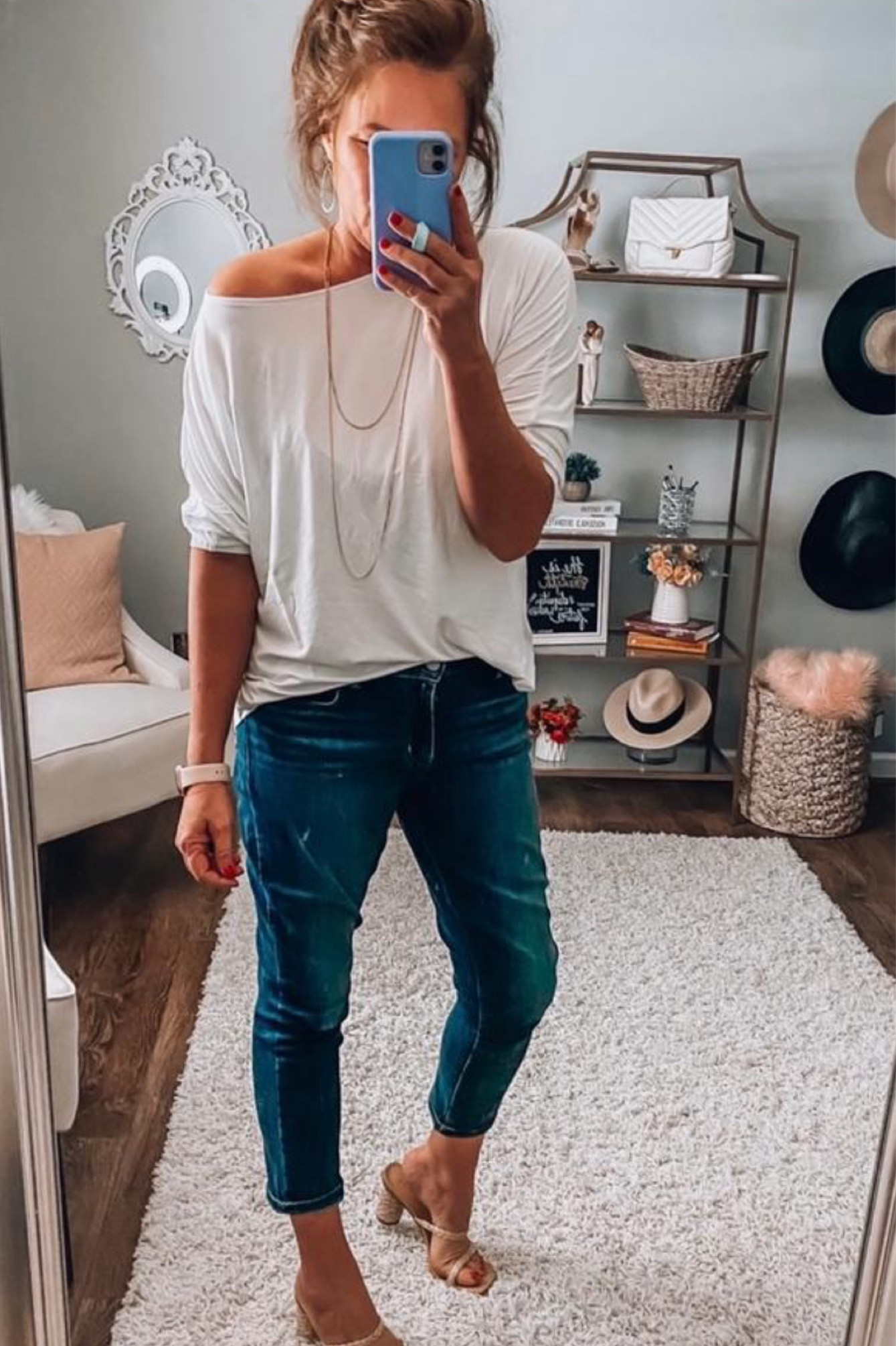 Amazon fashion, Jersey top can be worn on or off shoulder, Levi’s jeans, The Drop neutral heels

Amazon finds, weekend outfits, Valentine’s Day, weekend outfits, refresh , spring arrivals, fashion over 40#LTKunder50

#LTKsalealert #LTKstyletip #LTKfindsunder50