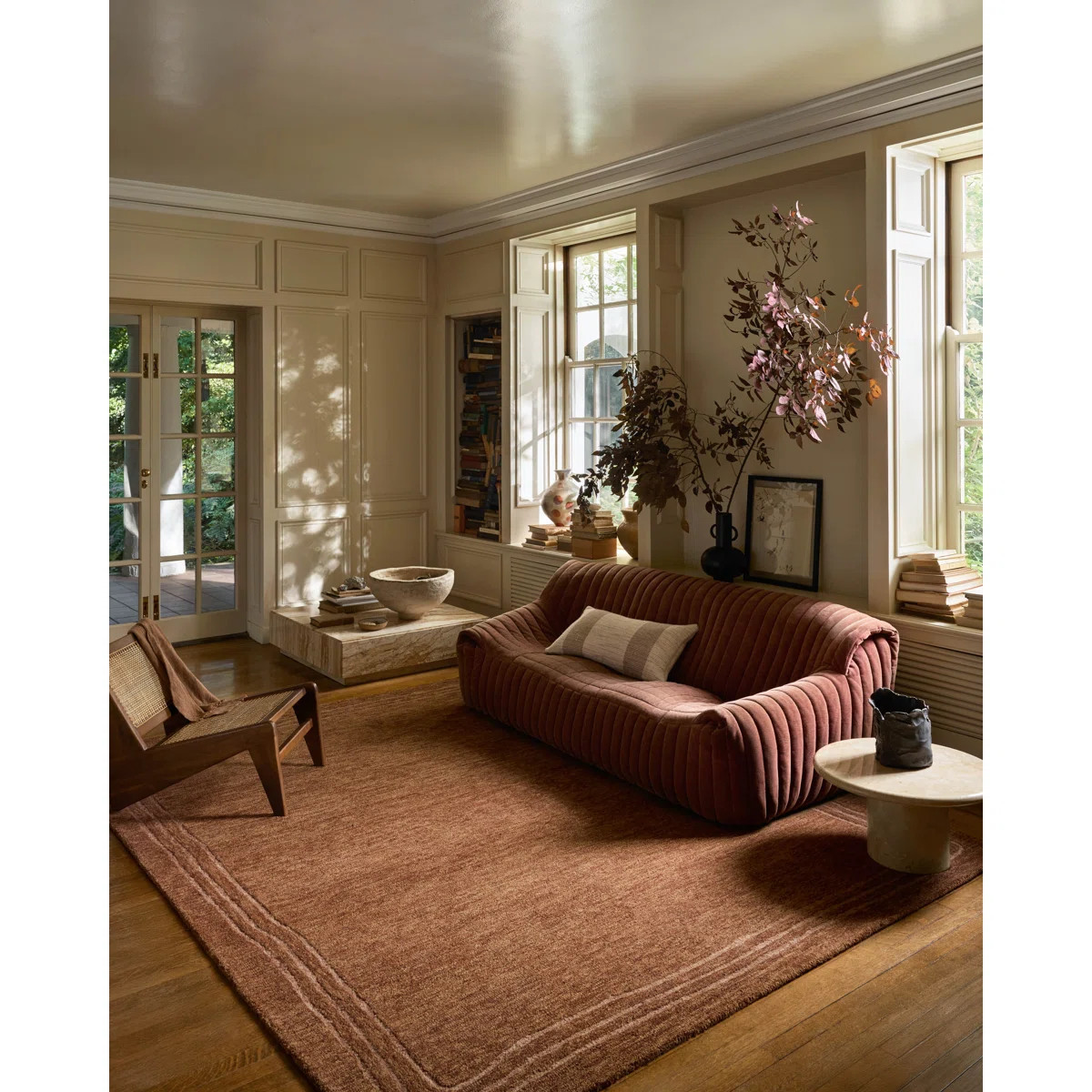 Leanne Ford x Loloi Craven Spice / Rose Area Rug | Wayfair North America