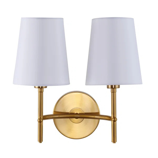Buskirk 2 - Light Dimmable Brass Gold Wallchiere | Wayfair North America