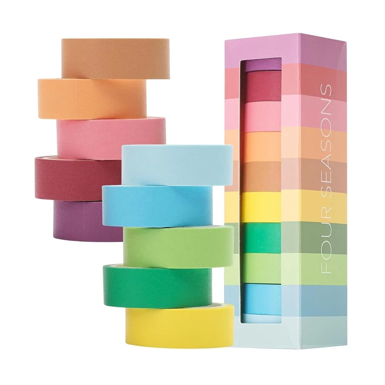 Mr. Pen-Washi Tape Set, 10 Pack, Decorative Tape, Washi Tapes, Colored Tape, Scrapbook Tape | Walmart (US)