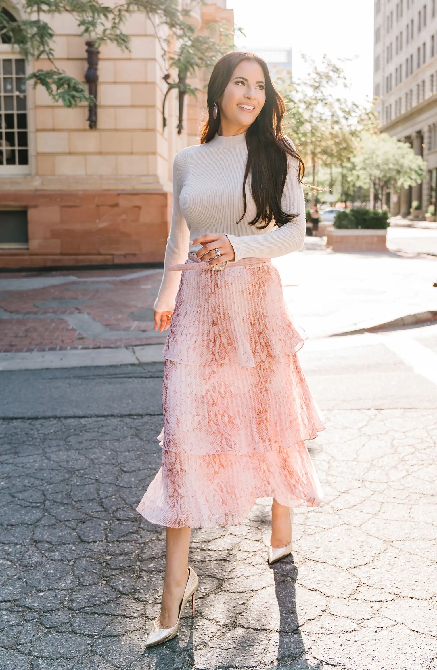Tiered Pleated Skirt | Nordstrom