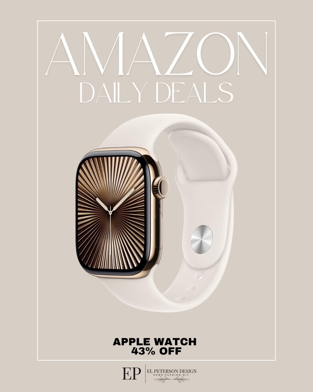 Amazon Daily Deals
Apple Watch 

#LTKSaleAlert