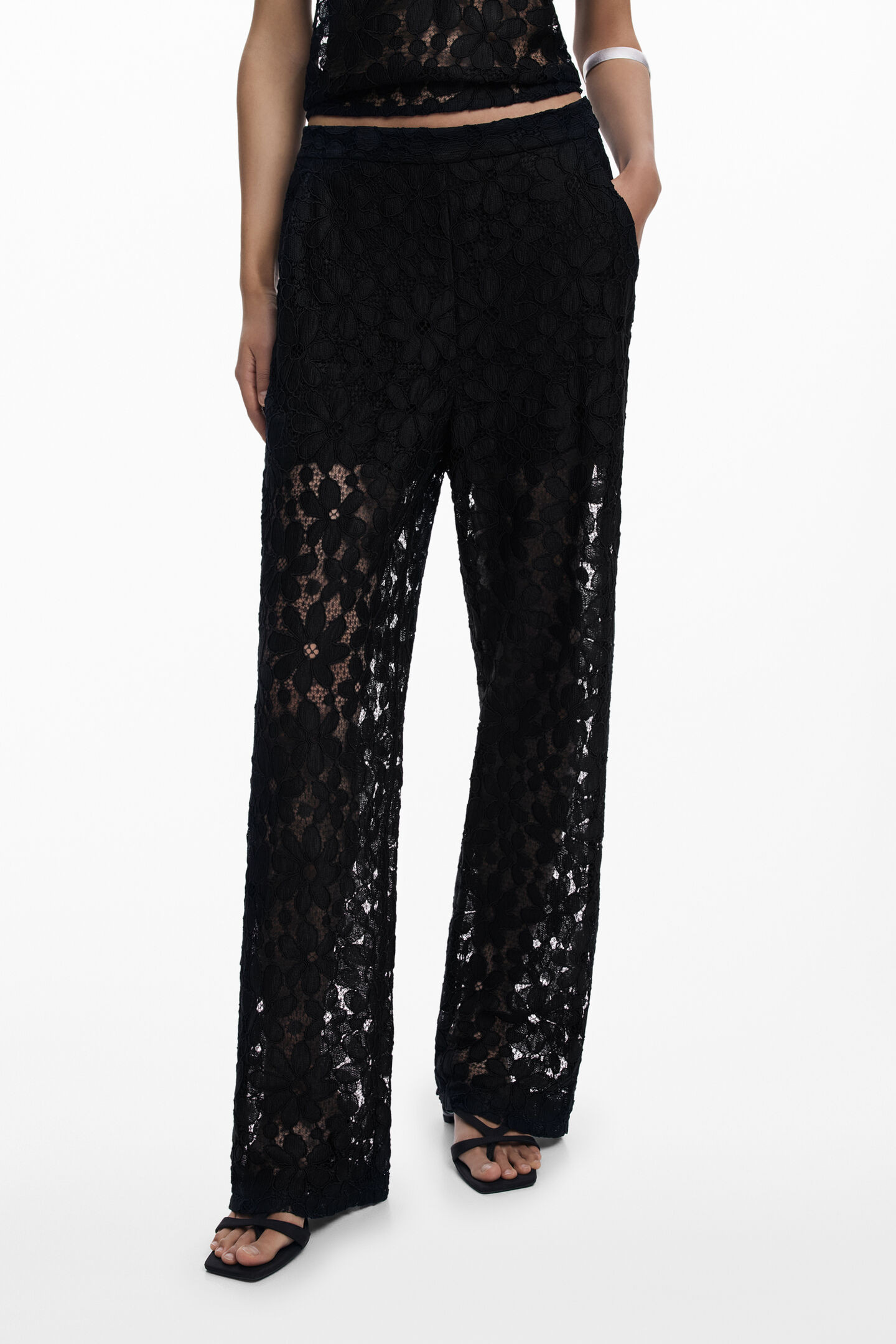 Lace pants Women's I Desigual.com | Desigual USA,CA