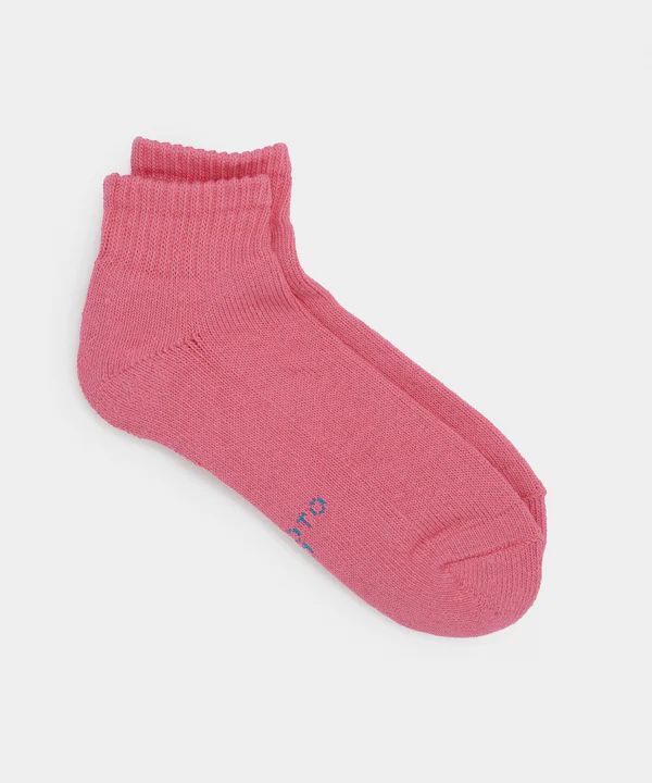 RoToTo Quarter Sock In Pink | Todd Snyder