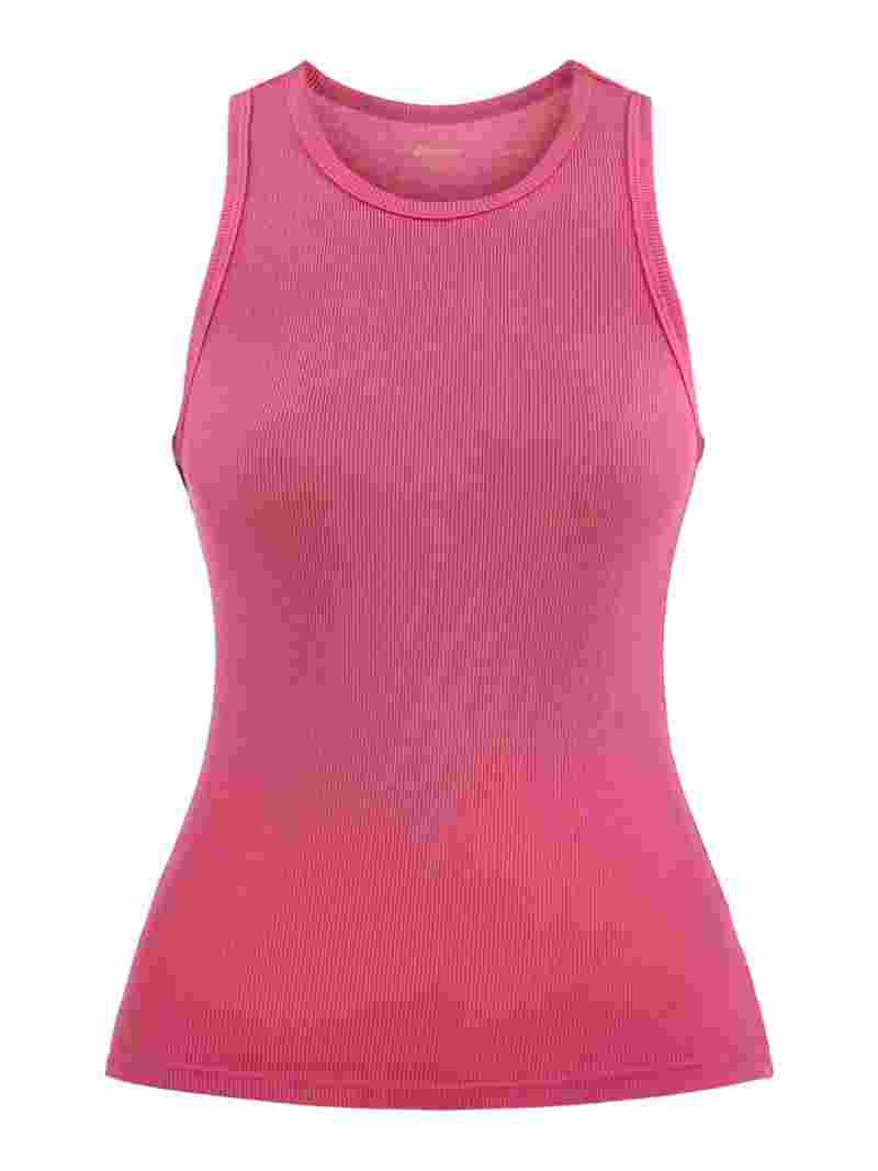 No Boundaries Ribbed High Neck Tank Top, Women's | Walmart (US)