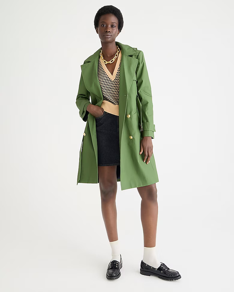 New Icon trench | J. Crew US