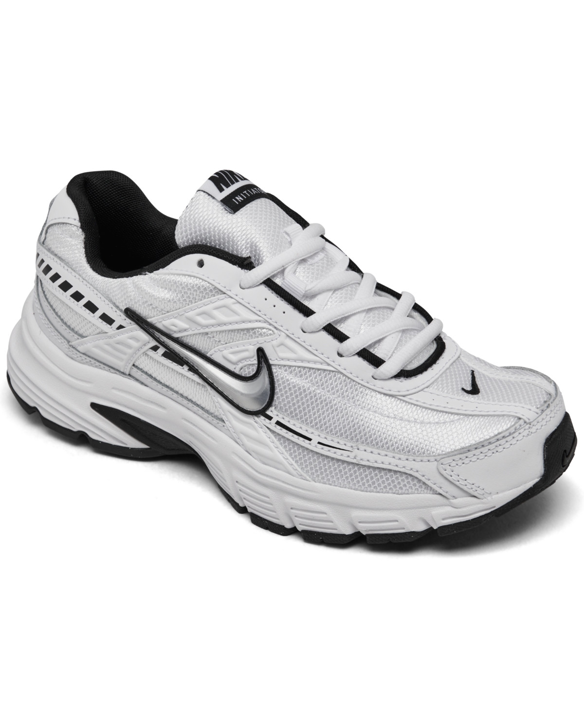 Nike Women's Initiator Running Sneakers from Finish Line - White/Silver | Macy's